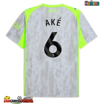 Camisa de Futebol Manchester City Nathan Ake #6 Equipamento Alternativo 2025-26 Manga Curta